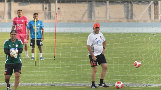 Selección Colombia ya entrena en Bolivia a más de 2500 metros de altura