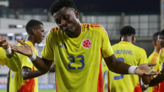 Néiser Villarreal selección colombia sub20