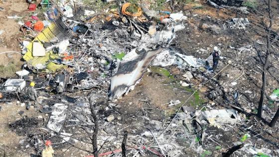 Avión-se-cae-en-Corea