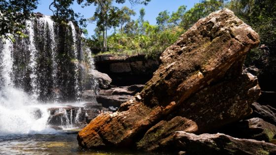 Caño Cristales.  Caño Cristales.