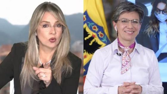 Claudia López El cruce de trinos entre Claudia López y Vicky Dávila
