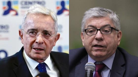 Expresidentes Álvaro Uribe y César Gaviria. Expresidentes Álvaro Uribe y César Gaviria.