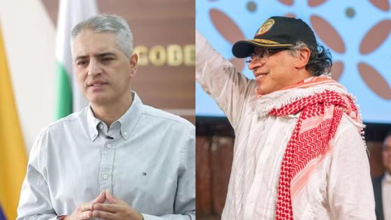 Presidente Gustavo Petro y Andrés Julián Rendón.