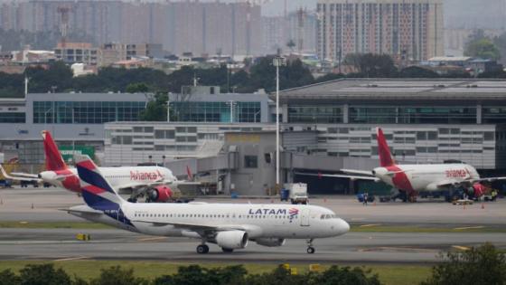 Aeropuerto El Dorado.