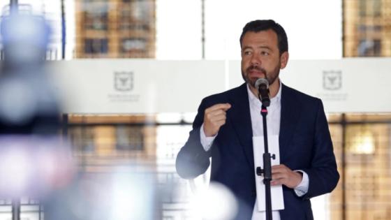 Carlos Fernando Galán, alcalde de Bogotá.