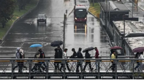 Lluvia en Bogotá