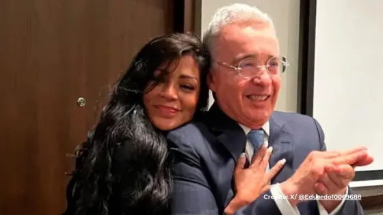 Marbelle y Álvaro Uribe