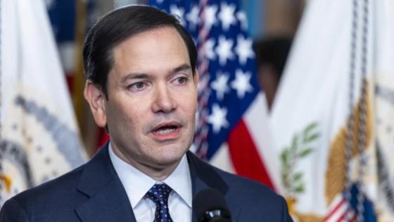 Marco Rubio, secretario de Estado de EE.UU.