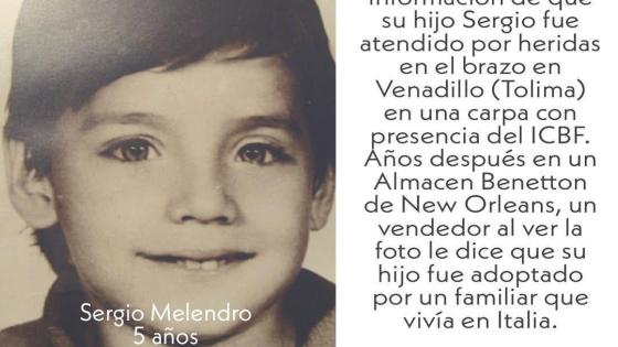 Niños perdidos de Armero.