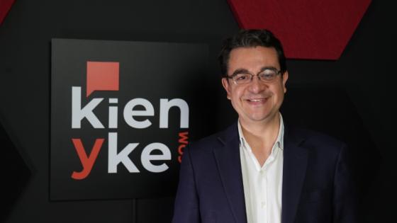 Daniel Gómez, candidato al Senado. 