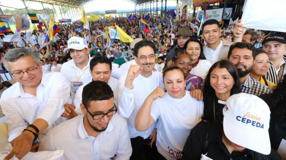 Iván Cepeda en Popayán.
