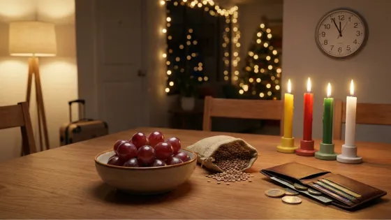 Qué agüero hacer hoy: los rituales más repetidos del 31 de diciembre