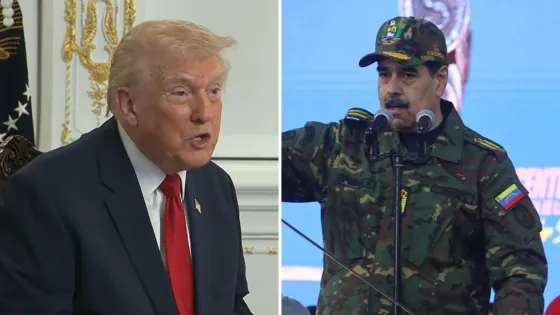 Donald Trump y Nicolás Maduro