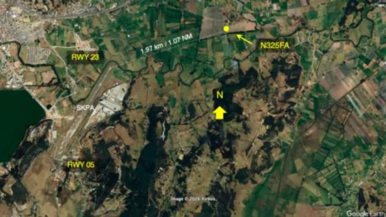 Accidente Yeison Jiménez.