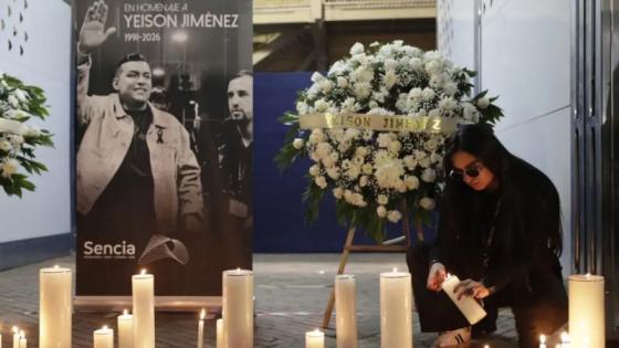 Miles de personas se reunieron en El Campín para homenajear a Yeison Jiménez 