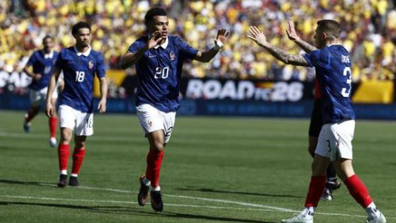 Francia vence a Colombia en Washington