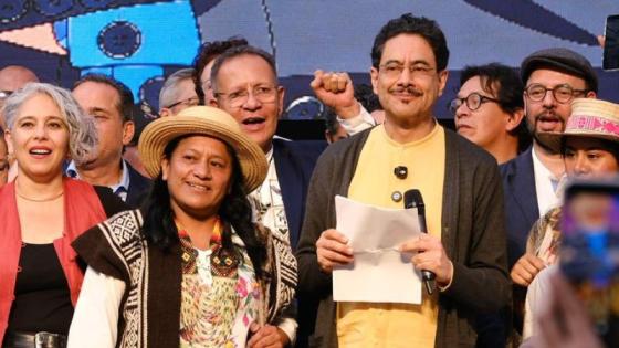 Iván Cepeda, candidato presidencial.