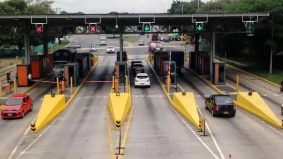 Peajes en Colombia.