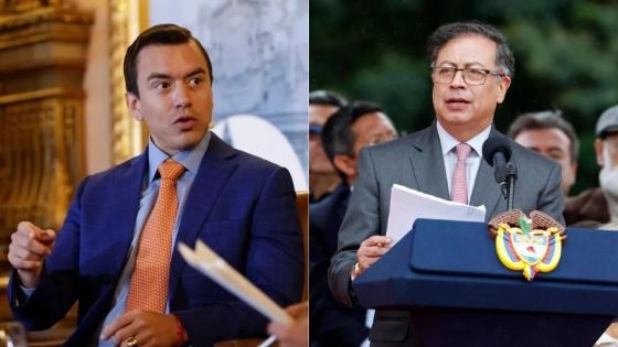 Noboa acusa a Petro de incursión guerrillera y escala tensión entre países